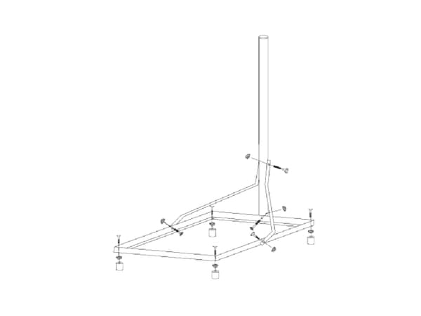Schwaiger BAS5550 011, Gjuten aluminium, Silver