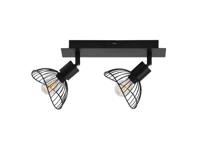 Activejet AJE-HOLLY 2P, 2 lampor, E14, IP20, Svart