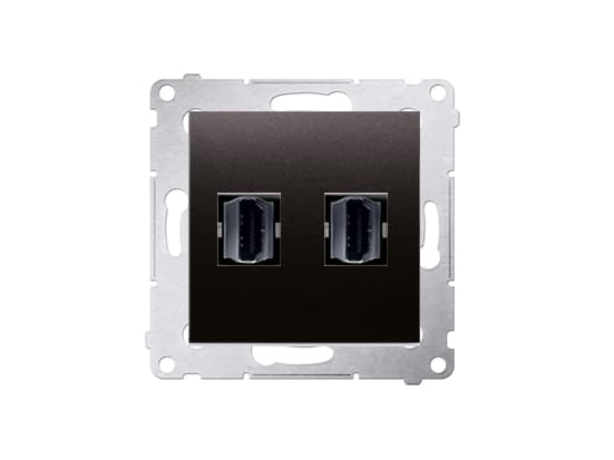 Kontakt-Simon DGHDMI2.01/48, Antracit, Plast, IP20, 75 mm, 33 mm, 75 mm