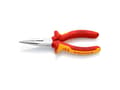 Miniatyrbilde 2 av 5: Knipex 25 06 160, Diagonal tang, Kromvanadiumstål, Plast, Oransje, Rød, 160 mm, 146 g