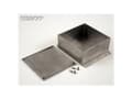 Miniatyrbilde 2 av 2: Hammond Electronics 1590KKFBK Universalkabinet 125 x 125 x 56 Aluminium Sort 1 stk