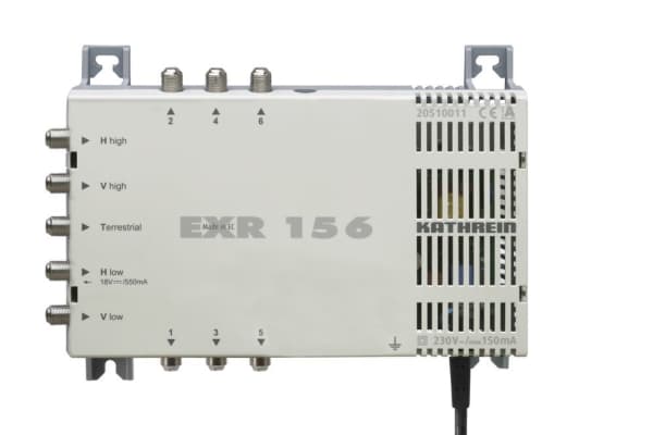 Kathrein EXR 156, Grå, 47 - 862 MHz, 25 mA, 650 g, -20 - 55 °C, 215 x 148 x 43 mm