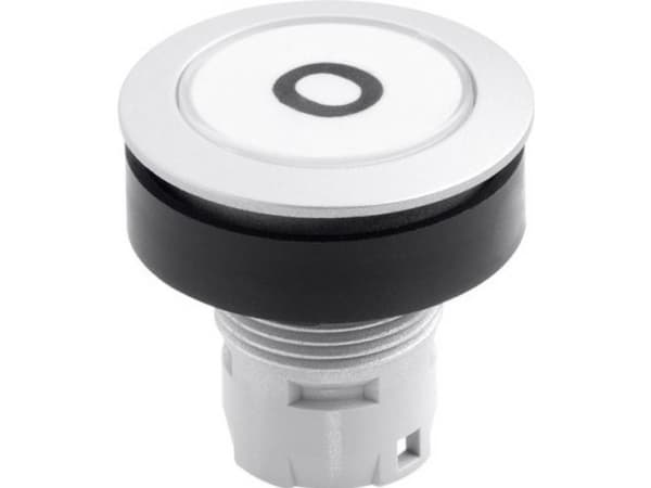 Schlegel RONTRON R JUWEL RRJT Tryckknapp metall, svart 1 st