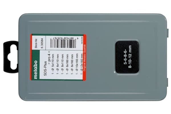 Metabo 630584000 betongspiralbor 7 dele 5 mm, 6 mm, 8 mm, 10 mm, 12 mm 7 stk.