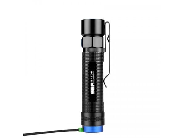 Olight S2R Baton II, Käsikokoinen taskulamppu, Musta, IPX8, LED, 1150 lm, 4600 cd