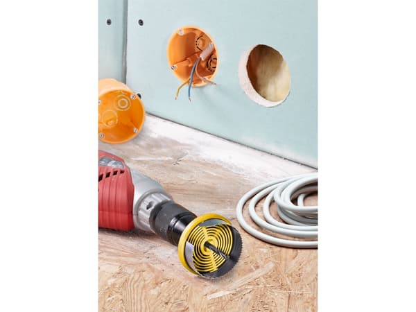 kwb 599100, Hålsåguppsättning, Borr, Plast, Trä, Rostfritt stål, 4 cm, 6,3 cm