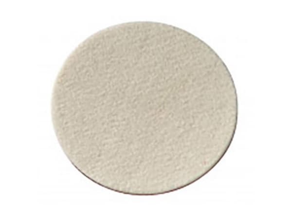 Metabo 624965000, Poleringsskive, Fleece, Velcro mappe, 15,5 cm, Hvit, 15,5 cm, 5 mm