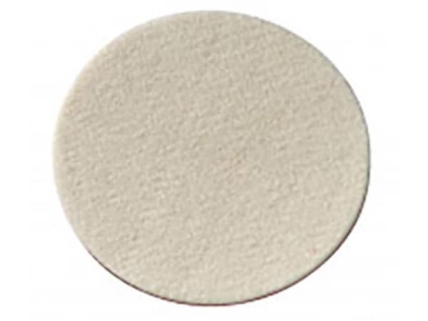 Metabo 624965000, Poleringsskive, Fleece, Velcro mappe, 15,5 cm, Hvit, 15,5 cm, 5 mm