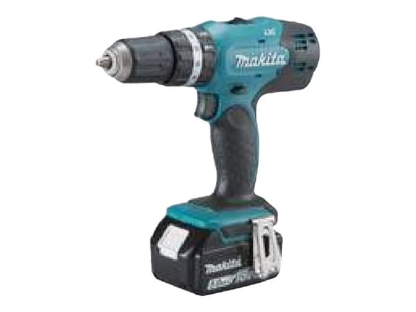 Makita DHP453RFX8 - Drill/driver - trådløs - 2 hastigheter - nøkkelfri borhylse 13 mm - 42 N·m - 18 V