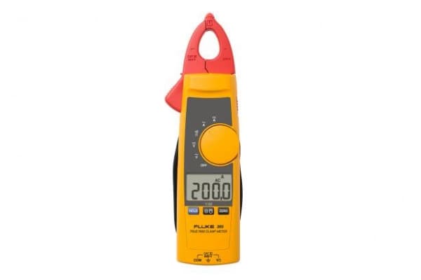 Fluke 365, CAT III 600V, 275 g, Musta, Punainen, Keltainen
