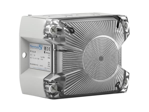 Pfannenbergin salamavalaisin PY X-S-05 24V DC CL 7035 Kirkas 24 V/DC