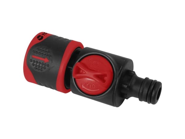 TOOLCRAFT 1561116 Reguleringsventil 13 mm (1/2) dia, Stikkobling med reguleringsventil
