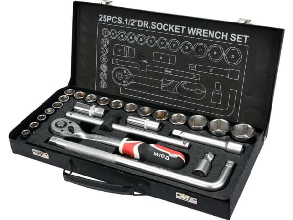 YATO-AVAIMET 1/2" 25 kpl 12671