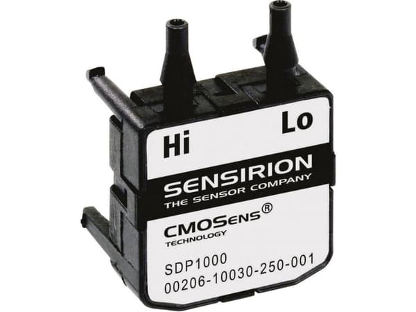 Analogue difference pressure sensor SDP series Sensirion SDP1000-L 0 - 500 Pa 5 Vdc