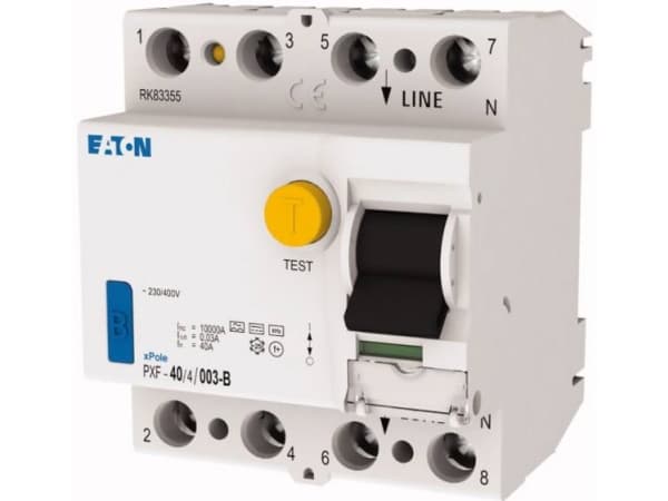 EATON PXF-40/4/003-B RCD-kytkin, 40A, 4p, 30mA, tyyppi B (300299)