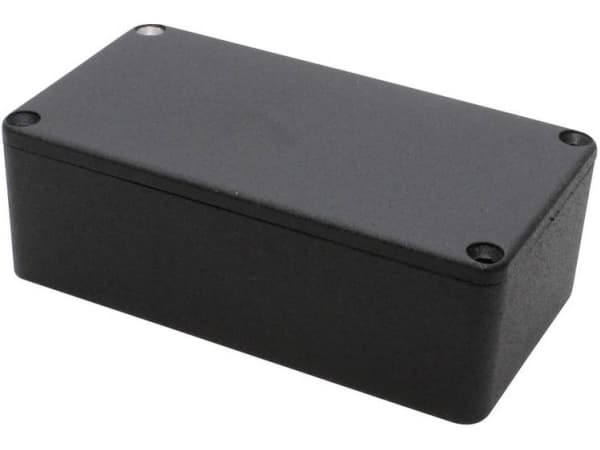 Hammond Electronics 1590B2BK Universal-kaappi 112 x 60 x 38 Valettu alumiini Musta 1 kpl