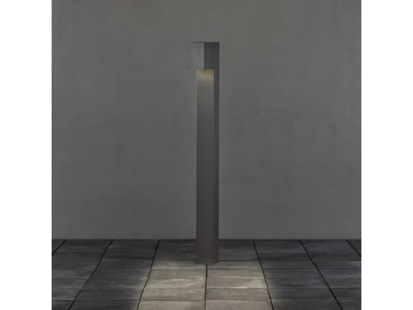 Konstsmide 7999-370, Antrasitt, Grå, Aluminium, IP54, 1 ampuller, 30000 timer, 3000 K