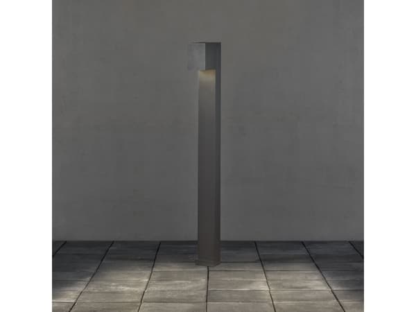 Konstsmide 7999-370, Antrasitt, Grå, Aluminium, IP54, 1 ampuller, 30000 timer, 3000 K