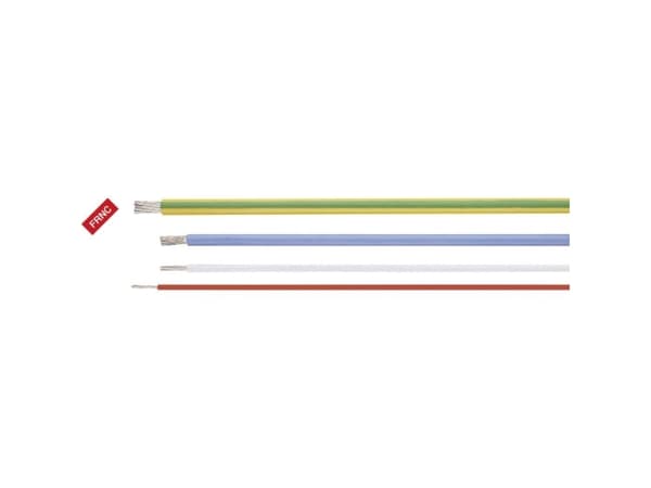 Helukabel 51433-100 Högtemperaturkabel HELUTHERM 145 1 G 25 mm² Gul, Grön 100 m