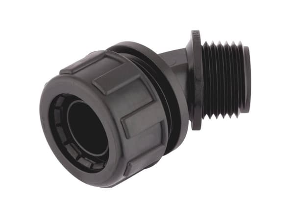 LAPP 55502436 SILVYN® MPC 45° M20x1,5/2 GY Slangeforskruning Grå M20 45° 10 stk 10 stk