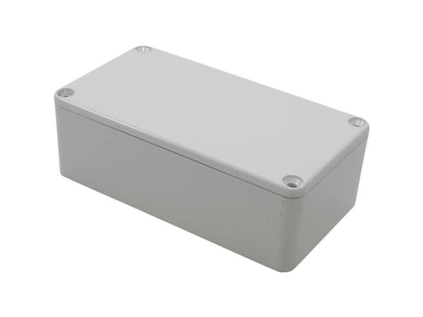 Hammond Electronics 1590B2LG Yleiskaappi 112 x 60 x 38 Valettu alumiini Vaaleanharmaa 1 kpl