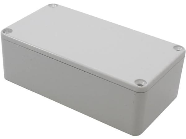 Hammond Electronics 1590B2LG Yleiskaappi 112 x 60 x 38 Valettu alumiini Vaaleanharmaa 1 kpl