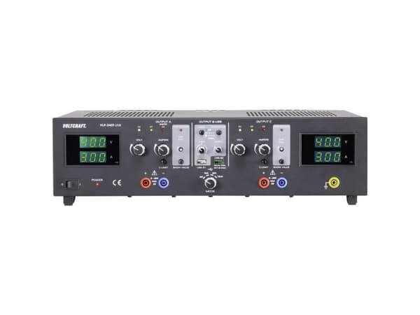 VOLTCRAFT VLP-2403 Laboratorioteholähde, säädettävä 0 - 40 V 0,01 - 3 A 273 W OVP Lähtöjen lukumäärä 4 x (VC-8146860)