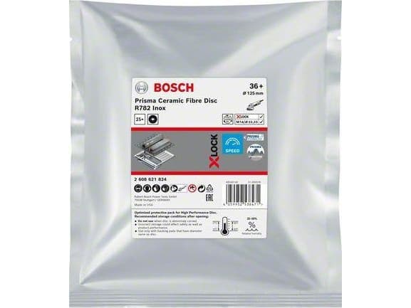 Bosch FIBERSLIBESKIVE R782 XL 125MM K36 25 STK
