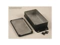 Miniatyrbild 2 av 2: Hammond Electronics Enclosure AL 111,5x59,5x31mm Black w/Flange 1590WBFBK Universal Enclosure 111.5 x 59.5 x 31 Aluminium Black 1 st