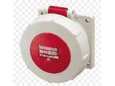 CEE-laitepistorasia 5-napainen 16A 400V IP67 228A