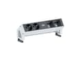 Miniatyrbild 3 av 5: Bachmann 2x Schuko 2x Custom Modules RAL9010, Typ F, Gjuten aluminium, Plast, Svart, Vit, Gjuten aluminium, Plast, 2 AC-utgångar