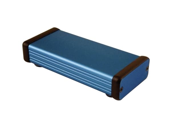 Hammond Electronics 1455C1201BU Universalkabinetti 120 x 54 x 23 Alumiini Blå 1 stk 1 stk