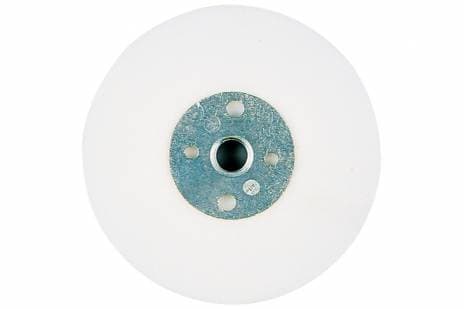 Metabo 623279000, Stöddyna till slipskiva, 13300 RPM, Grön, Vit, Rund, 1,4 cm, 11,5 cm