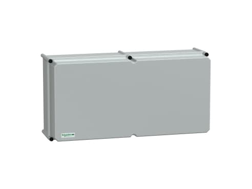 Schneider Electric NSYPLSC3672AG Kaappi 720 x 360 x 230 Polyesteri Harmaa-valkoinen (RAL 7035) 1 kpl