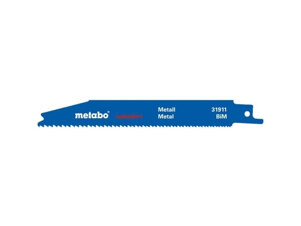 Metabo 631911000, Puukkosahanterä, Metalli, Sininen, Valkoinen, 0,9 mm, 15 cm, 2 kpl