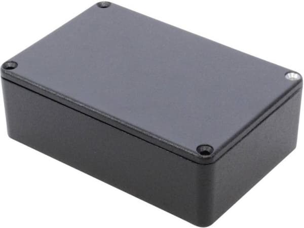 Hammond Electronics 1590B3BK Universal-kaappi 116 x 77 x 38 Valettu alumiini Musta 1 kpl