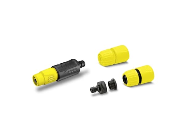 Kärcher - Sprøytedyse og koblingssett - med vannstopp - passer til 13 mm (1/2"), 15 mm (5/8") og 19 mm (3/4") slanger