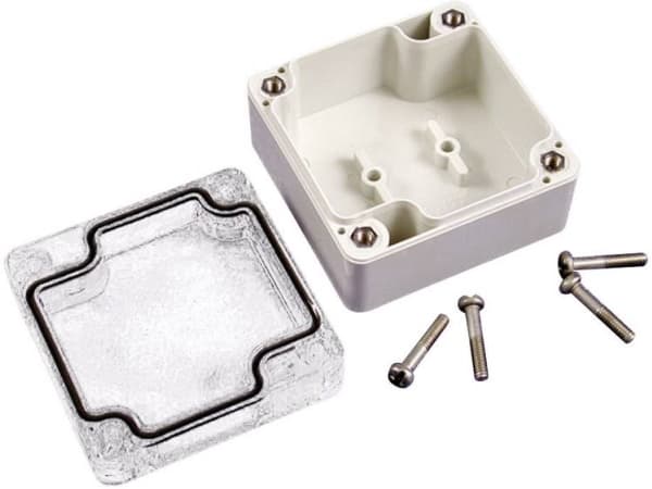 Hammond Electronics 1554K2GYCL Universalkabinetti 160 x 90 x 90 ABS Gråhvid (RAL 7035) 1 stk