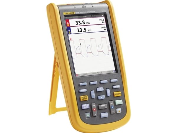 Fluke Hand-Oszilloskop (Scope-Meter) 123B/EU/S 20 MHz 2-Kanal 4 GSa/s Multimeter-Funktionen (4755890)