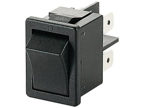 Marquardt 1858.1104 Vippekontakt 01858.1104-01 250 V/AC 12 A 2 x Off/On IP40 Klikkende 1 stk
