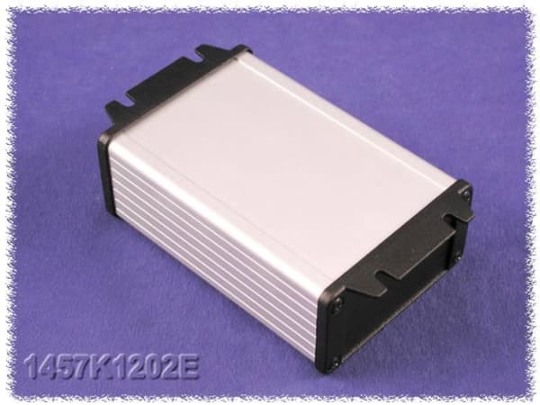Hammond Electronics 1457K1202EBK Yleiskaappi 120 x 84 x 44 Alumiini Musta 1 kpl