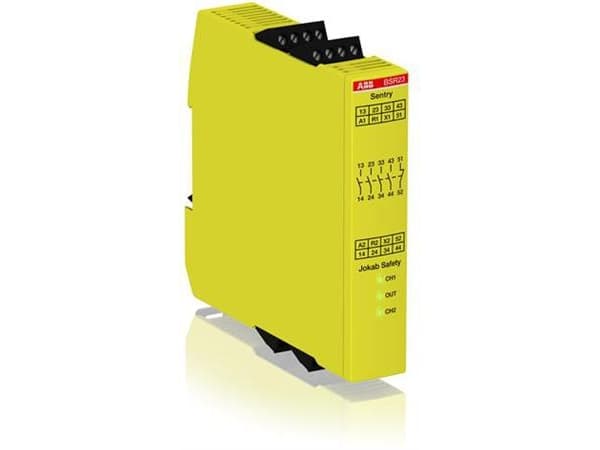 Säkerhetsrelä Sentry SSR10 24VDC ABB (B x H x D) 22,5 x 120 x 120 mm 1 st