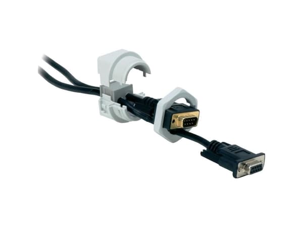 Icotek KVT 40 Kabelgennemføring kan deles Grå 1 stk