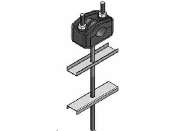ALPAR Handle 45-70mm U2 with an offset for post ZN U201