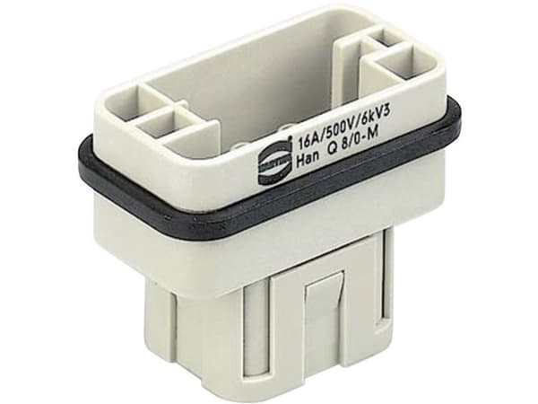 Harting 09 12 008 3001 Stiftindsats Han® Q 8 + PE Crimp 1 stk