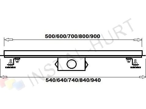 Hydroland HYDROLAND LINEAR DRAINAGE FALA 900 // OD.H. FALA-900