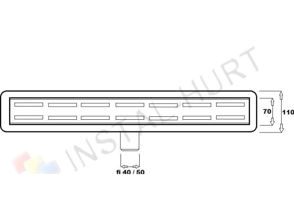 Hydroland HYDROLAND LINEAR DRAINAGE FALA 900 // OD.H. FALA-900
