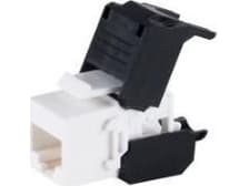 MicroConnect - Modulär insättning - CAT 6a - UTP - RJ-45 - grå, svart