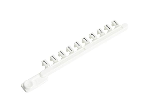 Wieland Electric 04.841.1450.0 Nimikilvet Valkoinen 25 kpl