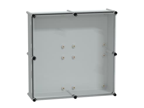 Schneider Electric NSYPLS5454G Kaappi 540 x 540 x 180 Polyesteri Harmaa-valkoinen (RAL 7035) 1 kpl